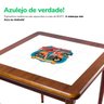 Mesa de Garagem para Churrasco Motorcycle em Madeira Maciça 80x80cm - Empório Tambo - 7