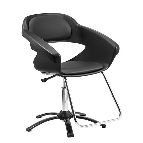 Cadeira para Salão Beleza Primma com Regulagem Altura Dompel