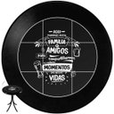 Ver imagem 2 de Mesa para Varanda de Apartamento em Madeira Maciça e Azulejo Família e Amigos - Empório Tambo