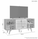 Ver imagem 4 de Rack Garra para Tv até 56" Jcm Movelaria - Cinamomo/off