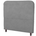 Ver imagem 1 de Cabeceira Casal King Size Estofada para Cama Box Lizza Veludo