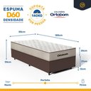 Ver imagem 3 de Cama Box com Colchão de Espuma D60 Ortobom Force Dream Solteiro 88cm