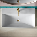 Ver imagem 4 de Cuba para Banheiro Kohler Forefront Apoio Retangular com Mesa e Furo 90x52cm Branca 2749br-1-0