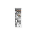 Ver imagem 2 de Armário Multiuso Moderno 2 Portas com 3 Prateleiras - Branco