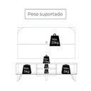 Ver imagem 7 de Combo Rack com Painel Duna 182cm para Tv 65 Polegadas - Cinamomo Madetec