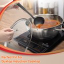 Ver imagem 6 de Duxtop Panela Inox 5,7 Qt com Tampa de Vidro, Tecnologia Impact-bonded