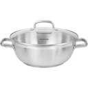 Ver imagem 1 de Duxtop Panela Inox 5,7 Qt com Tampa de Vidro, Tecnologia Impact-bonded