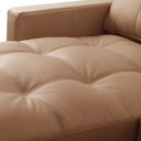 Ver imagem 7 de Sofá 3 Lugares Tributo H Chaise Esquerdo Couro Camel