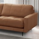Ver imagem 4 de Sofá 3 Lugares Tributo H Chaise Esquerdo Couro Camel