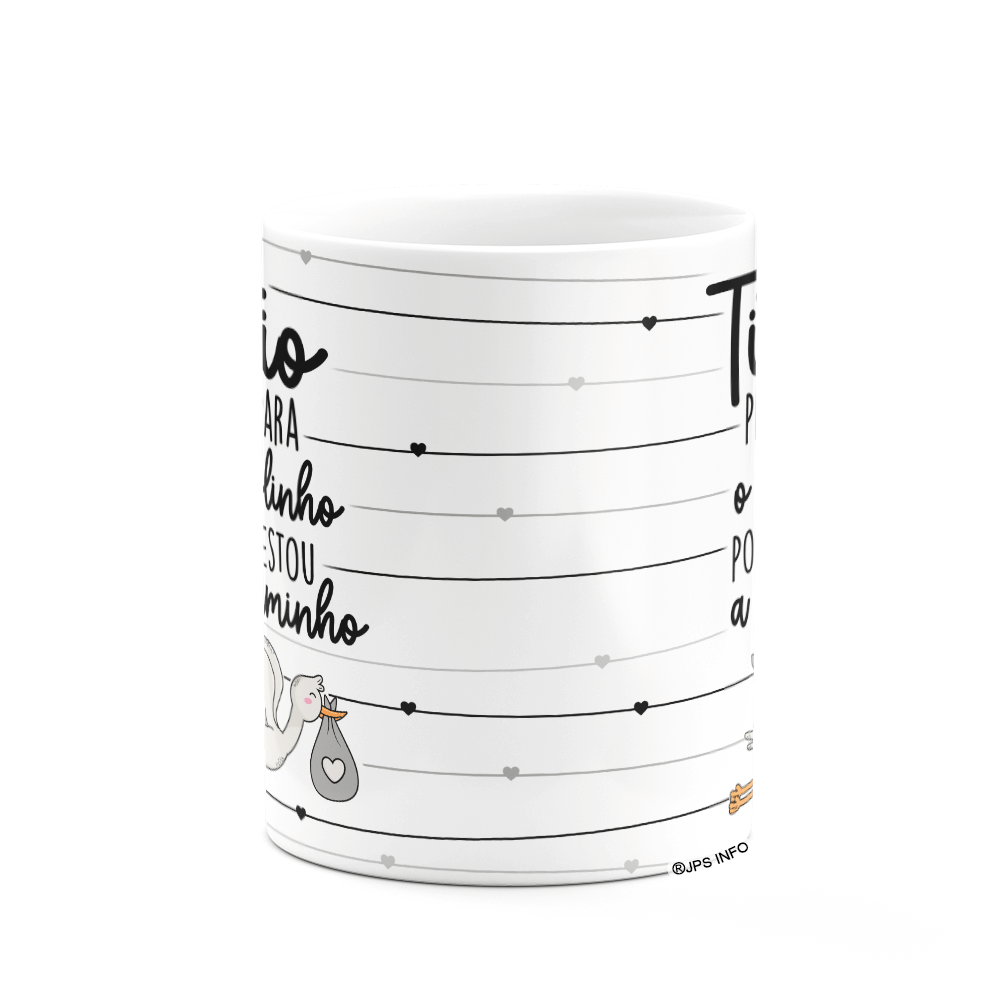 Caneca - Titio, Prepara o Colinho Pois Estou a Caminho! - 3