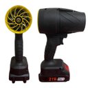 Ver imagem 3 de Soprador Turbo Fan 32000 Rpm Recarregavel Potente Limpeza Jardim Quintal Folha Detrito Sujeira Manut