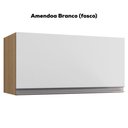 Ver imagem 3 de Armario Aereo Basculante 60cm Andreia Amendoa Branco Reajl Moveis