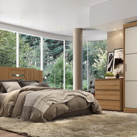 Cômoda 3 Gavetas 90cm x 92cm Condessa