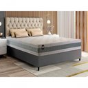 Ver imagem 1 de Cama Box Espuma Oxford Casal 138x188 Cinza King House