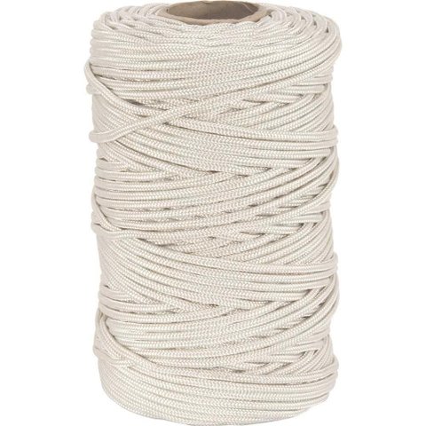 Corda Multifilamento Trançada 6mmx180m Branca Vonder