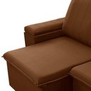 Ver imagem 6 de Sofá 3 Lugares Retrátil Reclinável para Sala 205cm Malfati F04 Veludo Terracota - Lyam Decor