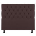 Ver imagem 1 de Cabeceira Cama Box Casal King Size Nice 195cm Suede Marrom - Abmaza