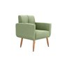 Poltrona Cadeira Decorativa Escritório Havana Matrix Oliva - 2