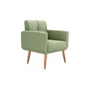 Ver imagem 2 de Poltrona Cadeira Decorativa Escritório Havana Matrix Oliva