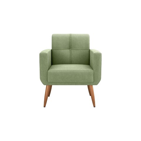 Poltrona Cadeira Decorativa Escritório Havana Matrix Oliva