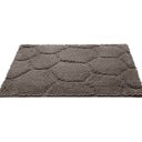 Ver imagem 1 de Tapete Banheiro 50x70cm Microfibra Antiderrapante Grafique Khaki