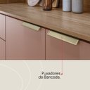 Ver imagem 7 de Cozinha Compacta Amora 8 Pts 2vidros Incolor e 2 Gavetas - Amêndola Touch/ Marsala Prime Tx Demóbile