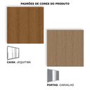 Ver mais imagens de Guarda Roupa Casal 3 Portas de Correr Espelho New Guarapari - Jequitibá/carvalho