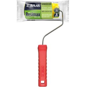 Rolo de Lã de 5mm Resimax 9cm - 339/9a - Pincéis Atlas Pinceis Atlas