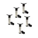 Ver imagem 1 de 5 Conjuntos Kit Bomba A Vácuo Para Vinho Com 2 Rolhas Tampa