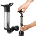Ver imagem 4 de 5 Conjuntos Kit Bomba A Vácuo Para Vinho Com 2 Rolhas Tampa