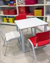 Ver imagem 7 de Kit 4 Cadeiras Infantil Iso Vermelha Brinquedoteca Escolas Ecomhome