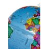 Globo Terrestre Libreria 30cm Prisma Pi-Lb/Bs-Cro 312669 Politico Bivolt Base Pls Cromada - 2