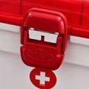 Ver imagem 5 de Frasqueira Maleta Medicamentos Grande 12 Litros 13 Divisorias Bandeja Caixa Primeiros Socorros Gigan