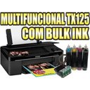 Ver imagem 2 de Multifuncional Epson Tx125 e Bulk Ink Instalado e 400Ml Tinta Impressora Scanner Copiadora