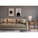 Ver imagem 2 de Mesa Lateral em Madeira Maciça 1 Gaveta Viena Amêndoa