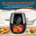 Ver imagem 6 de Elite Gourmet Eaf5317d Air Fryer Digital 5l Preto