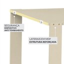 Ver mais imagens de Guarda-Roupa Closet Modulado 70cm Cabideiro e 2 Gavetas Siena Yescasa Bege/Off White