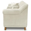Ver imagem 2 de Sofa 3 Lugares Retro Polo 200cm com Almofada Veludo 2221 Ezz 2221