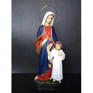 Imagem Maria Passa na Frente Resplendor Aureola Resina 32 cm
