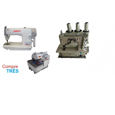 Overloque/galoneira/reta Industriais Completas Bivolt