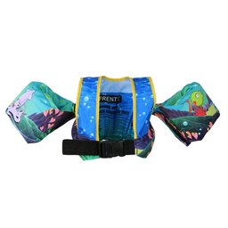 Colete Salva Vidas Infantil de Braço Aquafish Peixinhos Prolife - 3