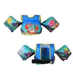 Colete Salva Vidas Infantil de Braço Aquafish Peixinhos Prolife - 2