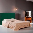 Ver imagem 6 de Cabeceira Casal Estofada para Cama Box Toronto Veludo Cor Verde Esmeralda