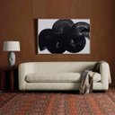 Ver imagem 2 de Sofá 3 Lugares Luxo Recepção Escritorio Sala Veneza 200cm Bouclé