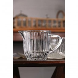 Leiteira de Cristal Imperatriz Canelado 220ml - 3