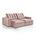 Ver imagem 4 de Sofá 180 Galliano Retrátil Reclinável Conforto Sofisticação:rose