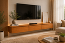 Ver imagem 1 de Nicho Suspenso Union 3 Gavetas sem LED 180 cm Naturalle - Mavaular