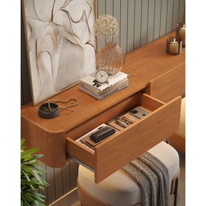 Nicho Union 3 Gavetas sem Led Cor:naturalle