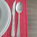 Ver imagem 5 de Faqueiro 48 Peças Colher Garfo Faca de Mesa Inteiriça Aço Inox Toronto Talheres