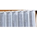 Ver imagem 4 de Cortina Vitro Renda Branca Vaquinha 2,00Larg X0,80 Alt